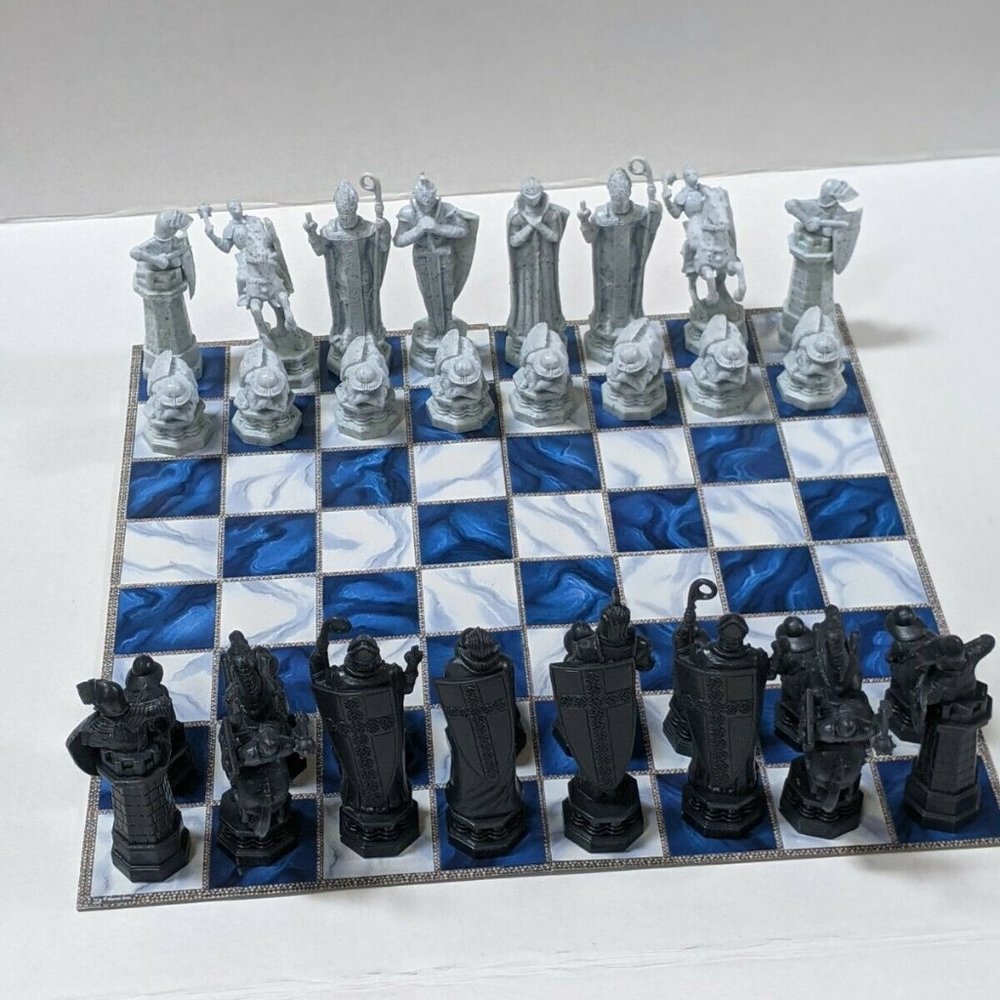 Harry Potter -Wizard Chess Set *COMPLETE* Mattel 2002 Board Game